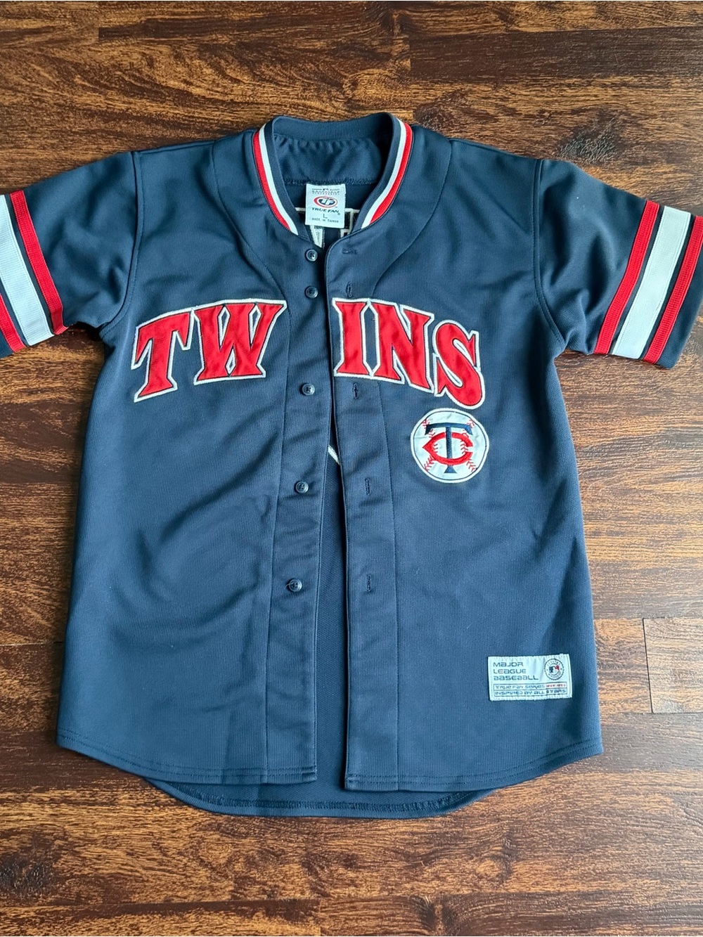 Vintage True Fan Minnesota Twins Johan Santana #57 Jersey Youth L